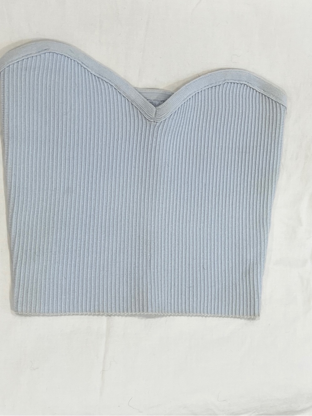 Babaton Ribbed Strapless Bustier - Picture 6 of 9